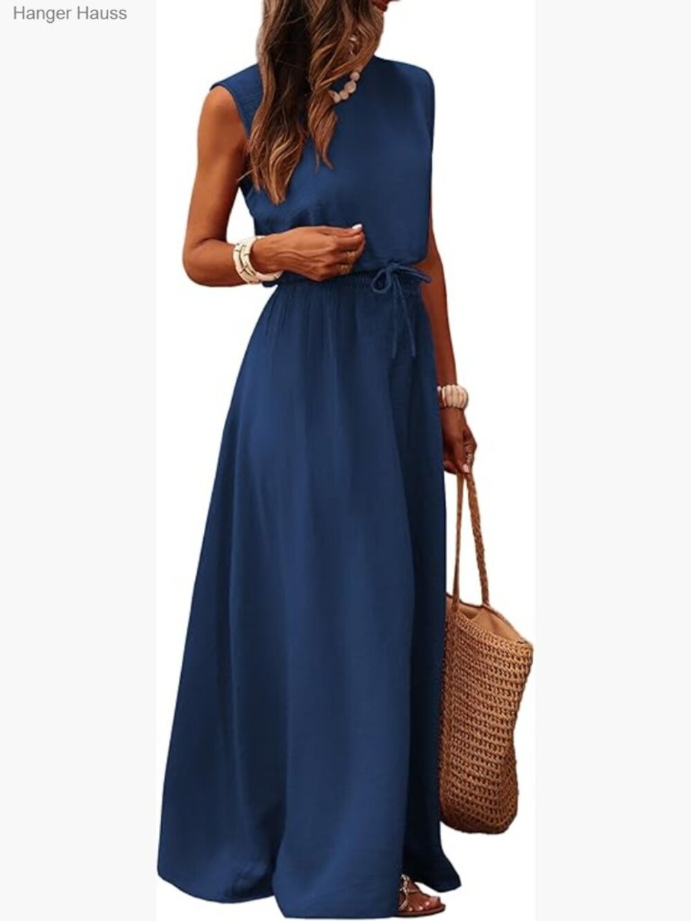 2 Piece Maxi Skirt Set - Crop Tank & Long Skirt